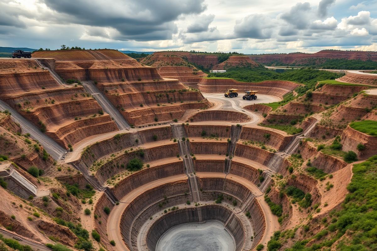 Progressive rehabilitation of a 420-hectare quarry complex